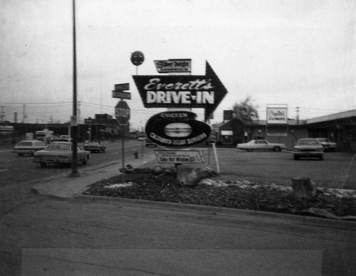 Everetts Drive-In - 1980 Photo (newer photo)